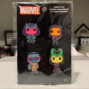 Rare Funko Marvel : Blacklight enamel pins 💥